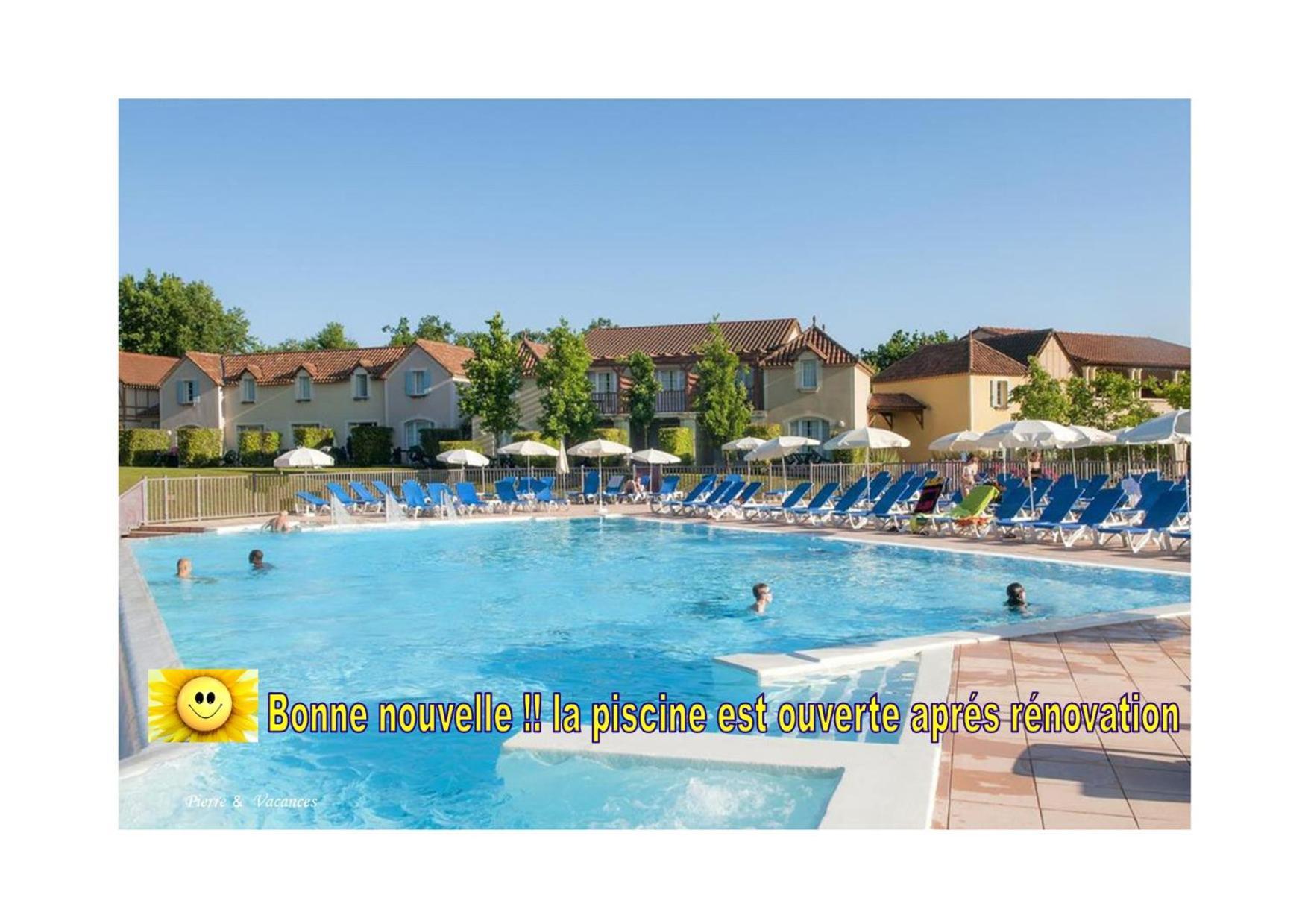 Charmant Appartement Avec Piscine. Monflanquin Eksteriør bilde